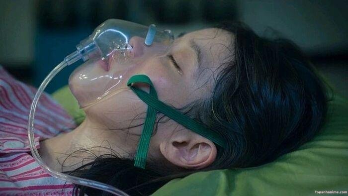 thở oxy meme nhìn lả đi