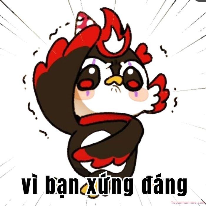 vì bạn xứng đáng meme