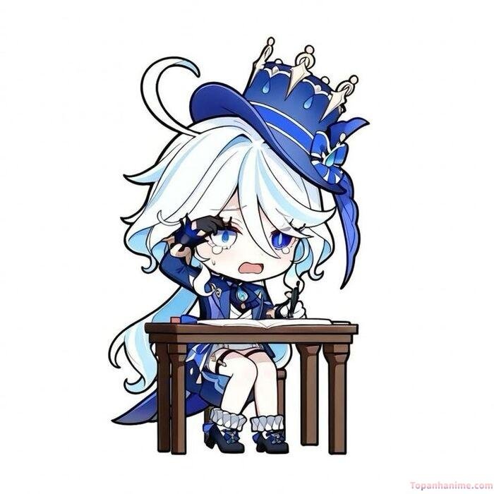 ảnh furina chibi bùn