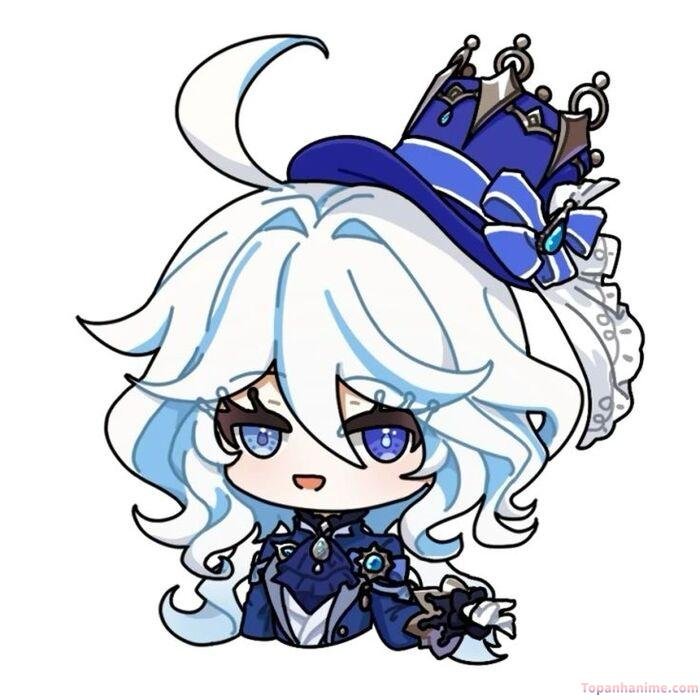 ảnh furina chibi cáu