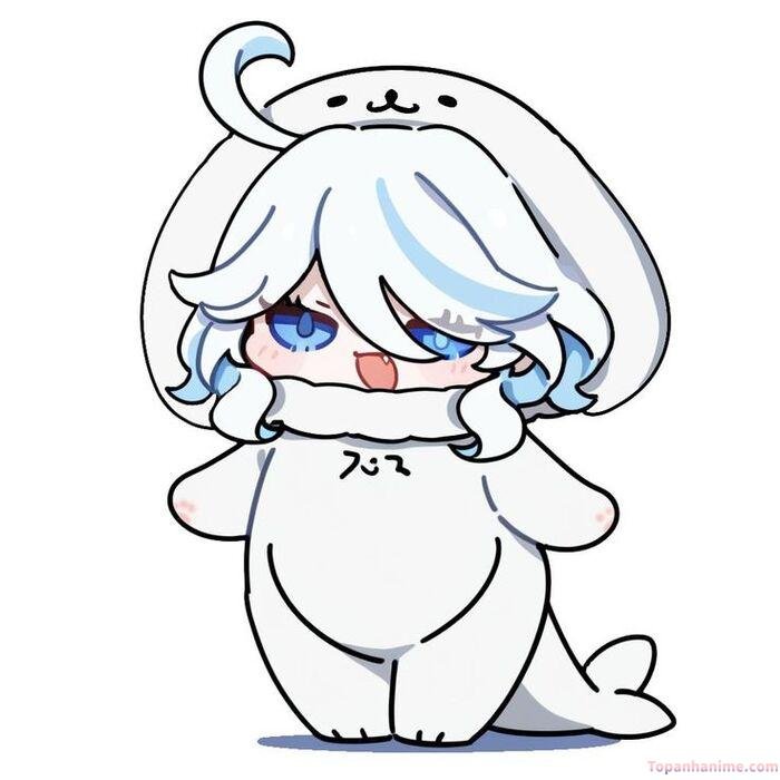 ảnh furina chibi đẹp cute