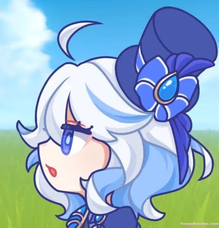 ảnh furina chibi xinh yêu