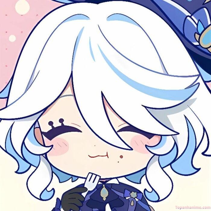 ảnh furina chibi xinh