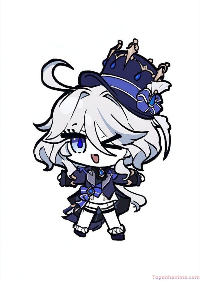 ảnh furina chibi