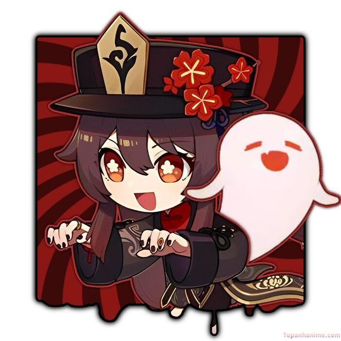 ảnh hutao chibi cute nhất