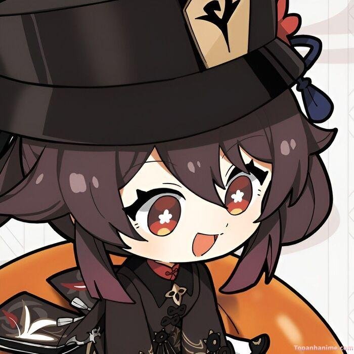 ảnh hutao chibi đáng iu