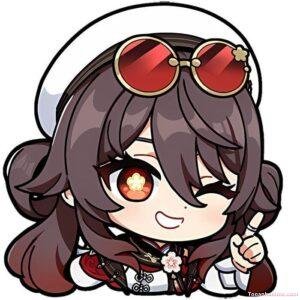ảnh hutao chibi đáng yêu