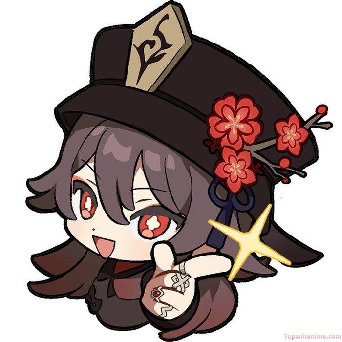 ảnh hutao chibi đẹp nhất