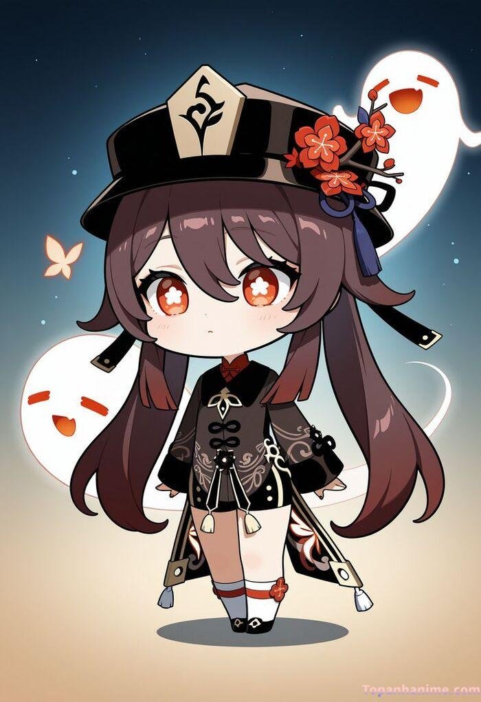 ảnh hutao chibi xinh
