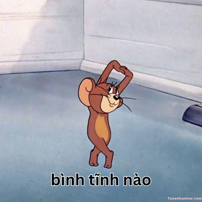 ảnh meme bình tĩnh jerry