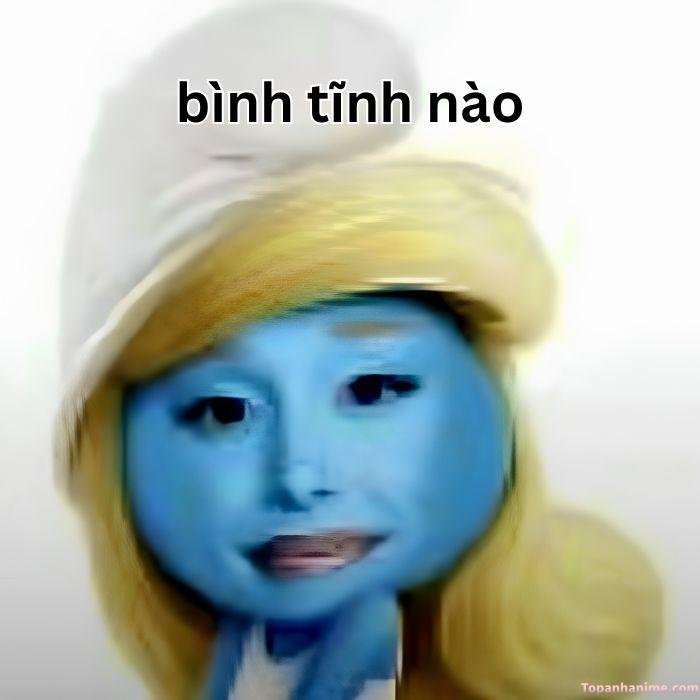 ảnh meme bình tĩnh xì trum