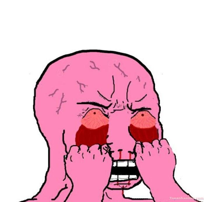 ảnh tuyệt vọng meme bưạ nhất