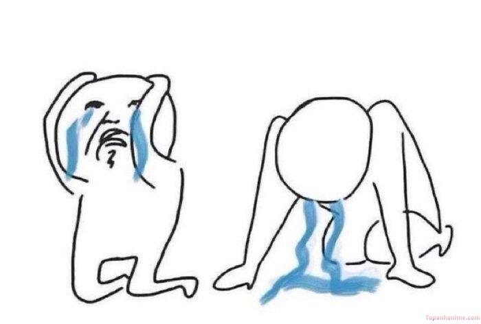 ảnh xúc động meme gục ngã