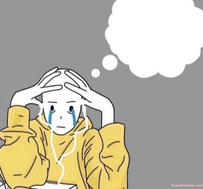 ảnh xúc động meme suy nghĩ