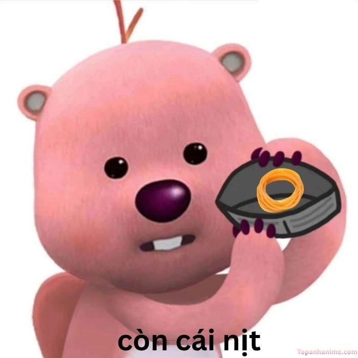 có cái nịt meme thỏ hồng