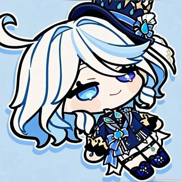 furina chibi cực đẹp