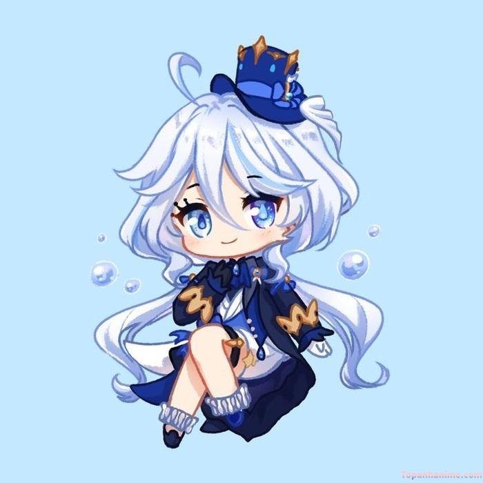 furina chibi đẹp xinh
