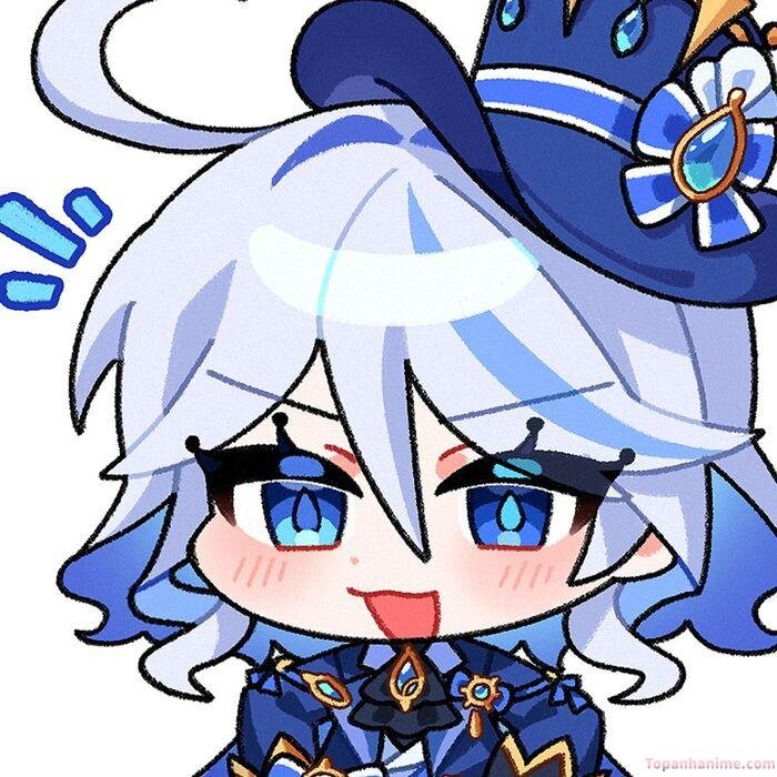 furina chibi siêu đáng yêu