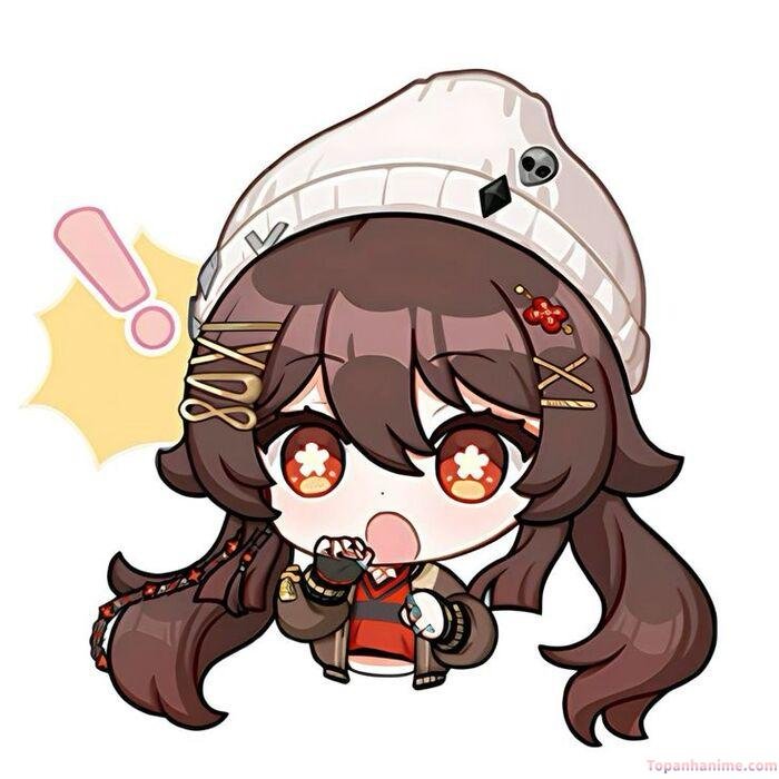 hình ảnh hutao chibi xinh
