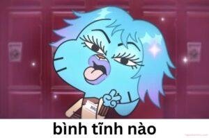 meme bình tĩnh gumball
