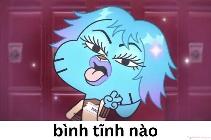 meme bình tĩnh gumball
