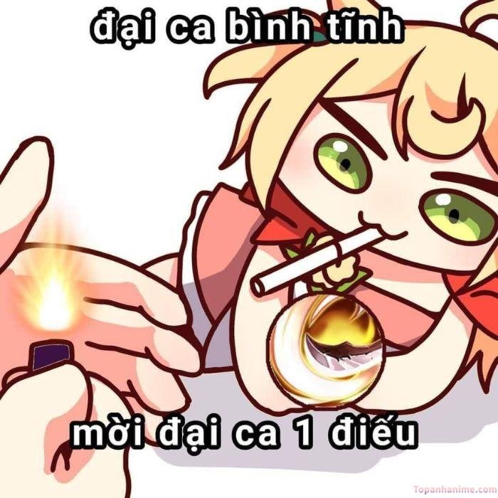 meme bình tĩnh siêu hot