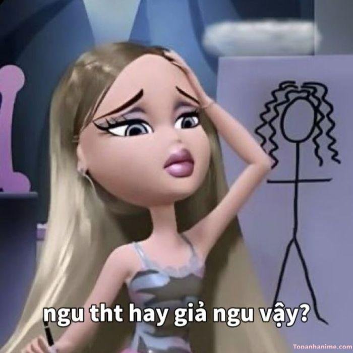 meme ngu barbie hài
