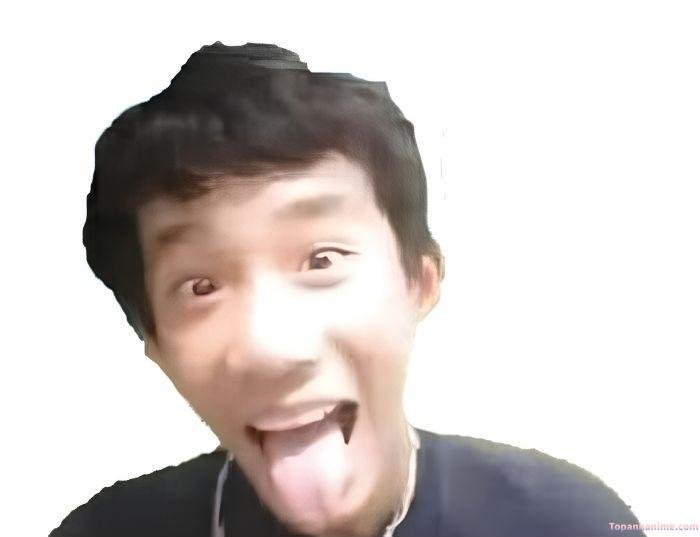 meme ngu lè lưỡi