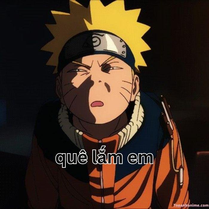 meme quê naruto