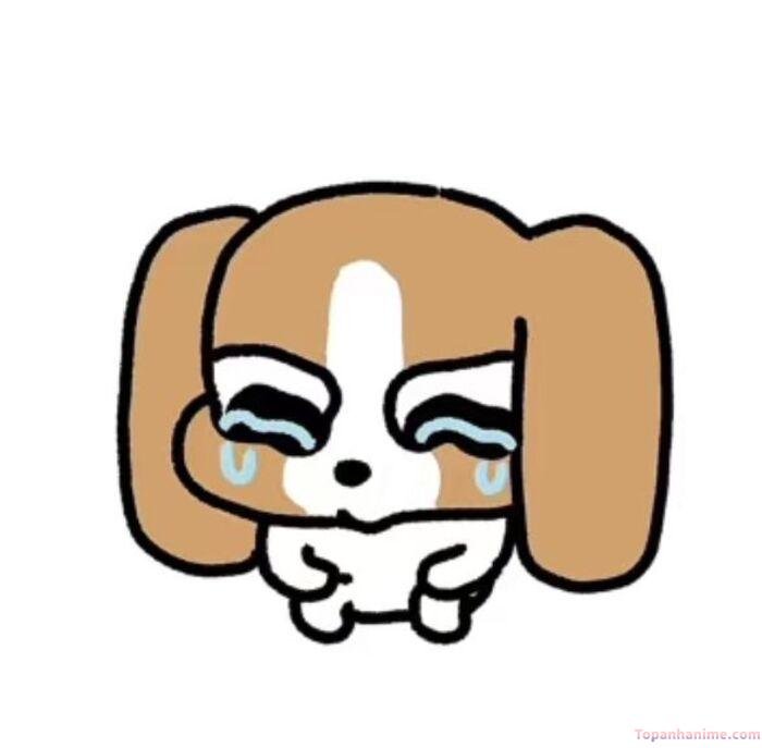 meme tổn thương cún yêu