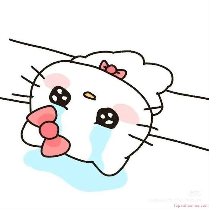 meme tổn thương mèo xinh