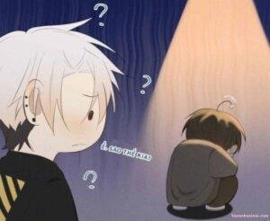 meme tủi thân anime