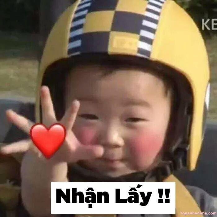 meme yêu thương cậu bé