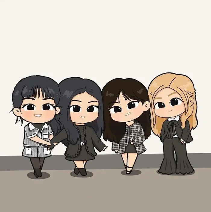 Ngắm nhìn 150+ mẫu blackpink chibi siêu dễ thương