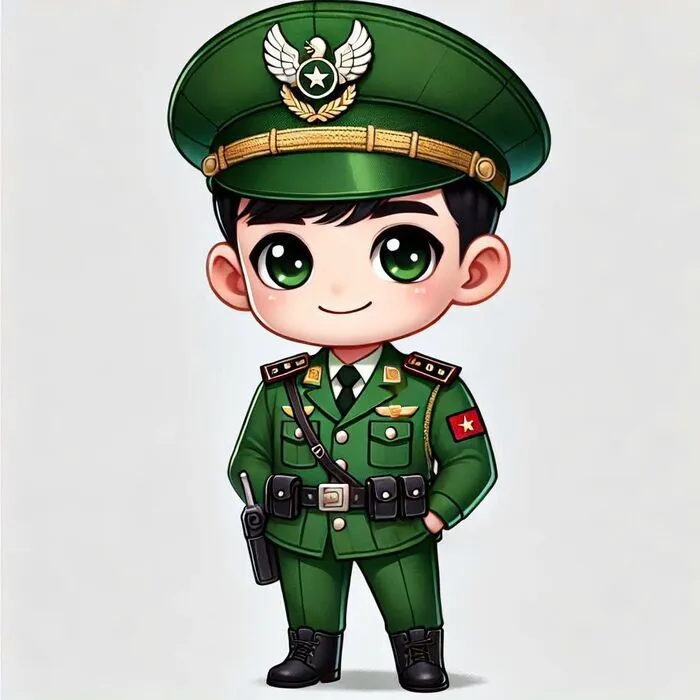 98+ hình chibi bộ đội việt nam độc đáo, ý nghĩa nhất