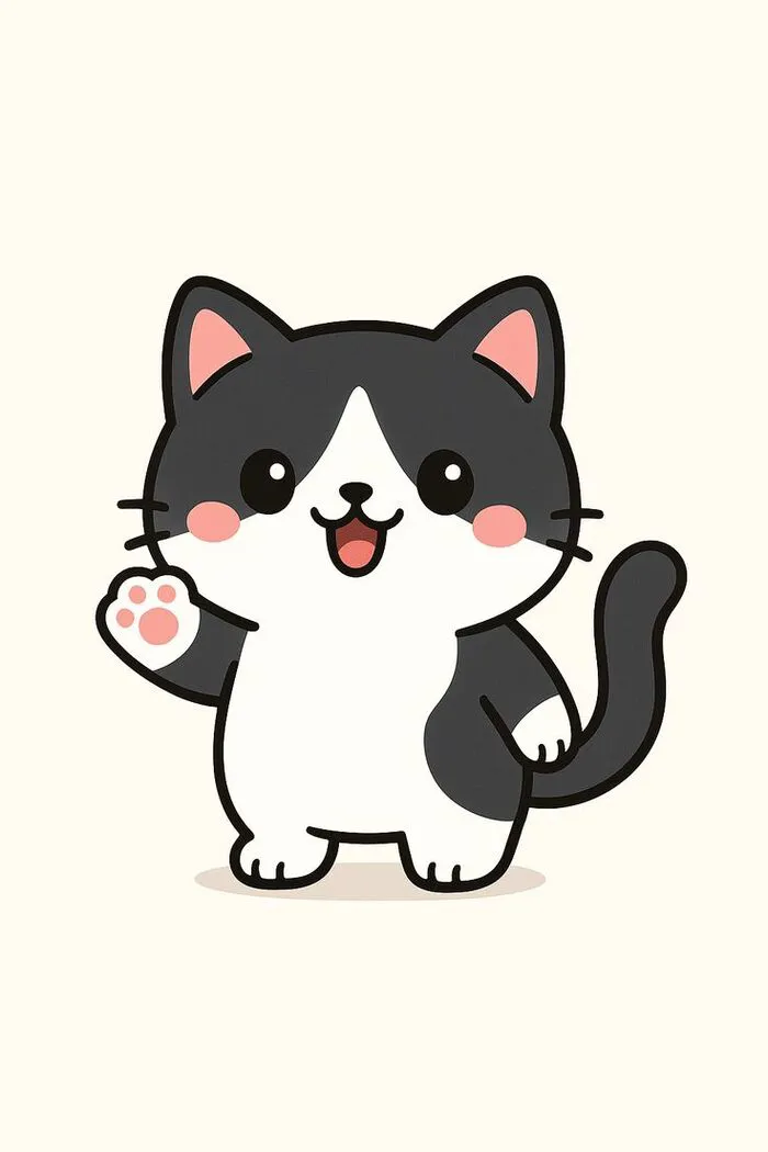 Hơn 100+ mẫu chibi cat dễ thương, đáng yêu nhất
