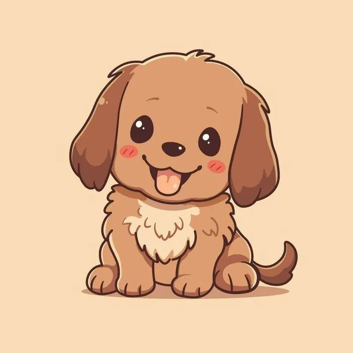 Tổng hợp 168+ mẫu chó chibi siêu dễ thương, cute lạc lối