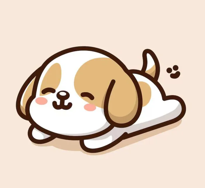 Tổng hợp 168+ mẫu chó chibi siêu dễ thương, cute lạc lối