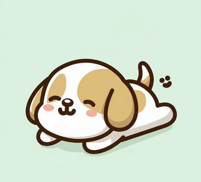 Tổng hợp 168+ mẫu chó chibi siêu dễ thương, cute lạc lối