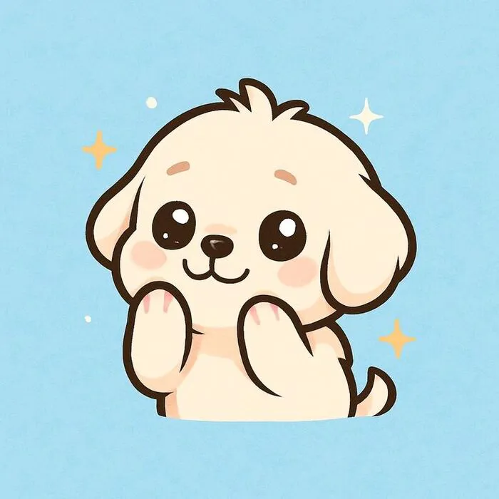 Tổng hợp 168+ mẫu chó chibi siêu dễ thương, cute lạc lối