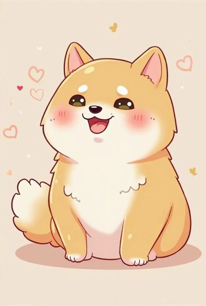 Tổng hợp 168+ mẫu chó chibi siêu dễ thương, cute lạc lối