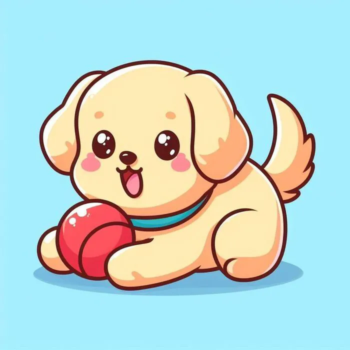 Tổng hợp 168+ mẫu chó chibi siêu dễ thương, cute lạc lối