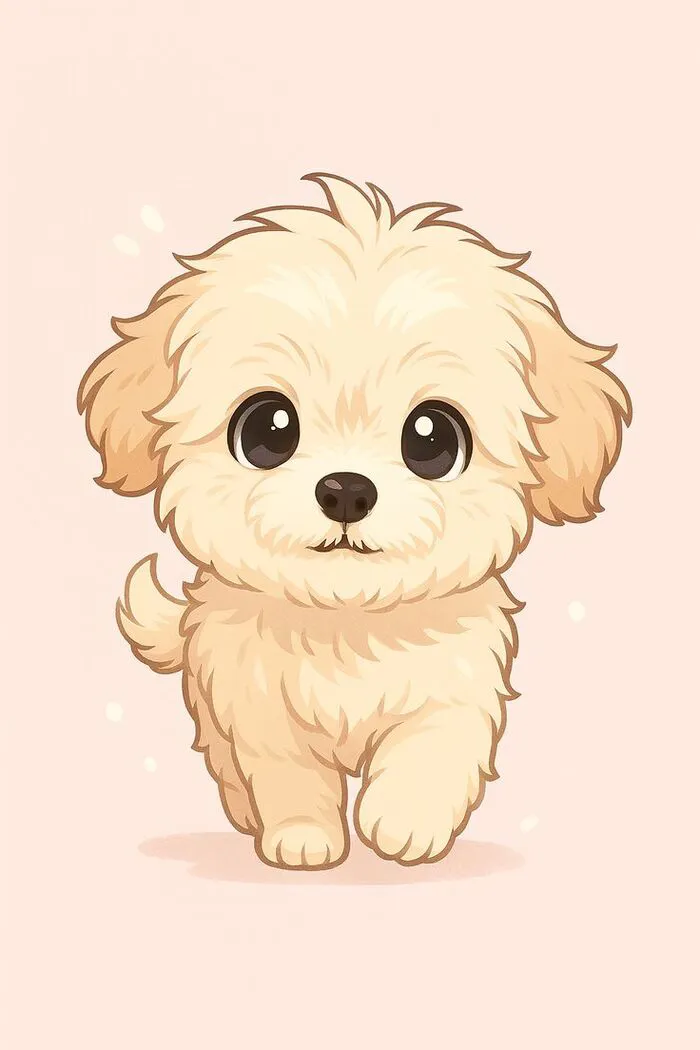 Tổng hợp 168+ mẫu chó chibi siêu dễ thương, cute lạc lối
