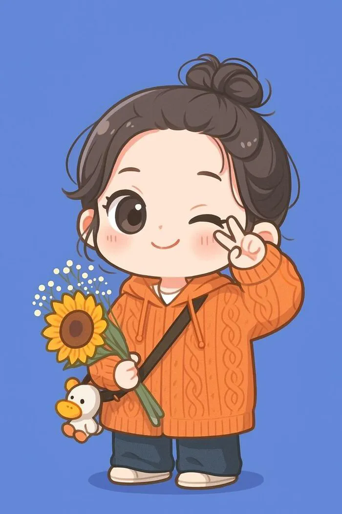 Tuyển tập 187+ ảnh cô gái chibi dễ thương, nét trong trẻo
