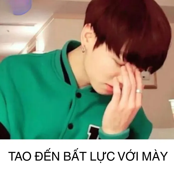 93+ ảnh meme bất lực hài hước, relatable nhất