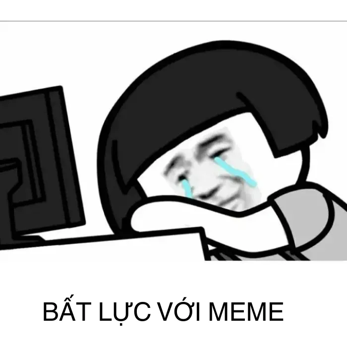 93+ ảnh meme bất lực hài hước, relatable nhất