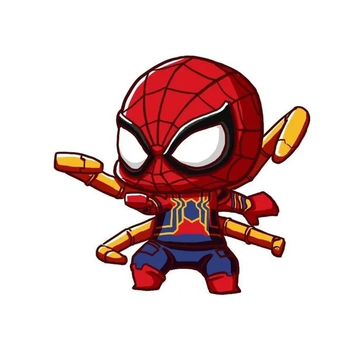 Tổng hợp 188+ spiderman chibi đáng yêu, nét căng không thể bỏ lỡ