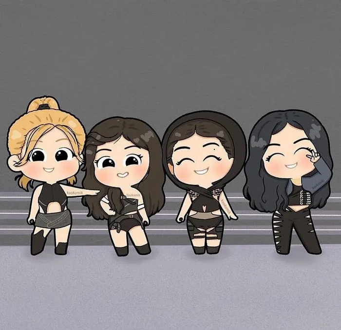 Ngắm nhìn 150+ mẫu blackpink chibi siêu dễ thương