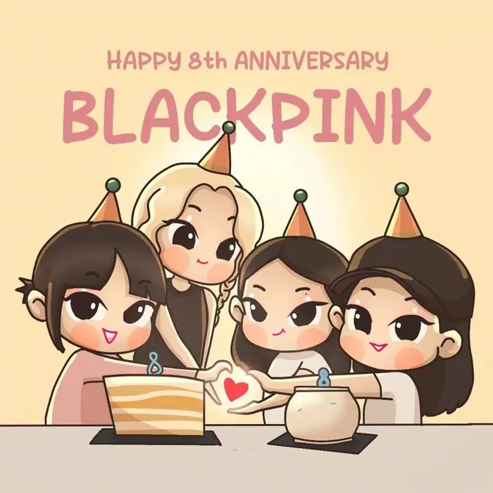 Ngắm nhìn 150+ mẫu blackpink chibi siêu dễ thương