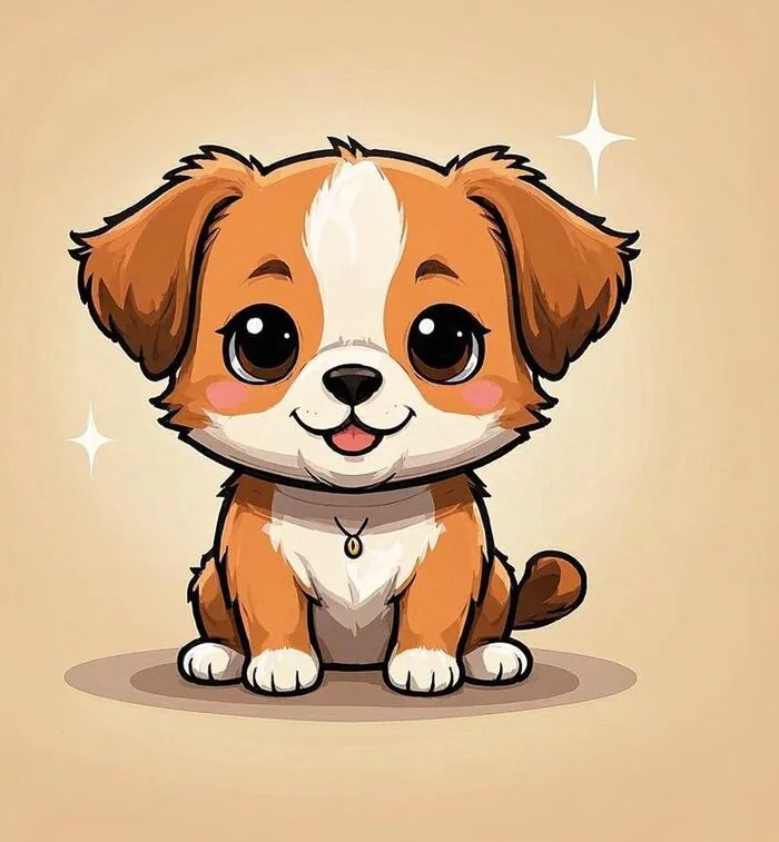 Tổng hợp 168+ mẫu chó chibi siêu dễ thương, cute lạc lối